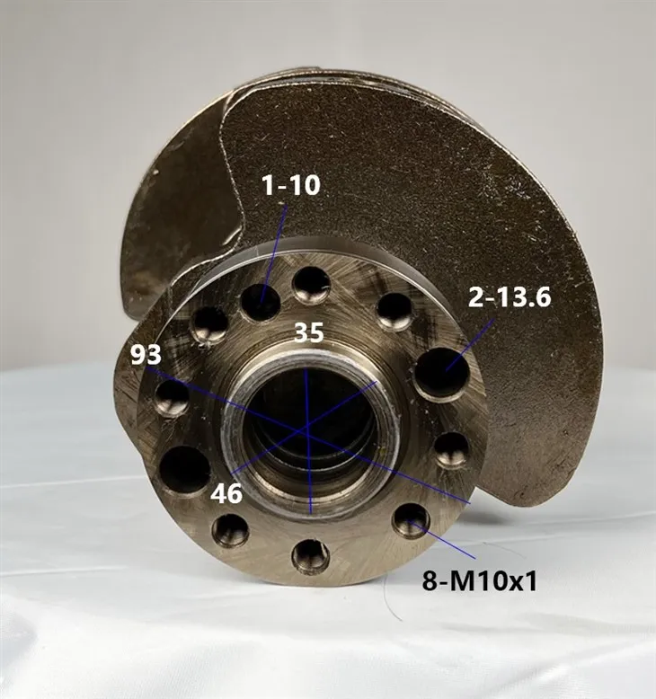 Mercedes Benz M272 Crankshaft OEM 2720300201