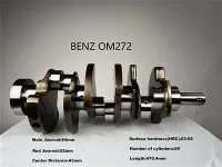 2720300201 Om272 Crankshaft Suitable For Mercedes-Benz